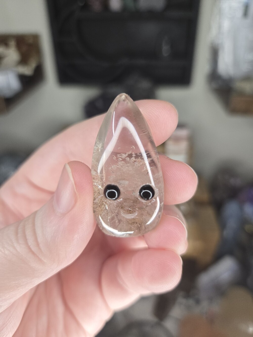 Garden Quartz H "Conehead" Crystal Buddy